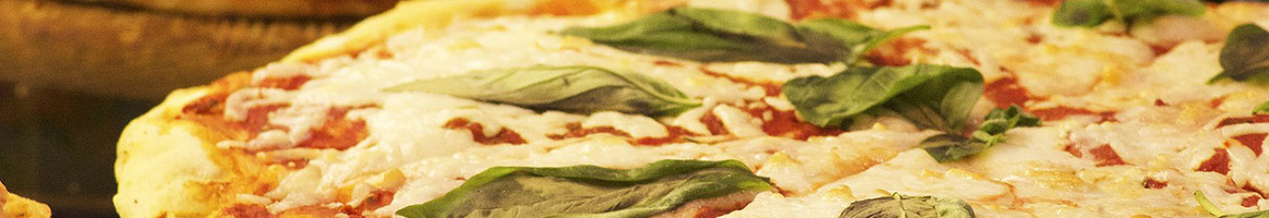Eating Italian Pizza at Aloha Pizza and Pasta restaurant in Riverside, CA.
